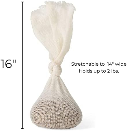 Памучни торбички Cotton Millz 16 за печене на морски дарове, миди, Раци, Омари, Супи, Бульони; за Многократна