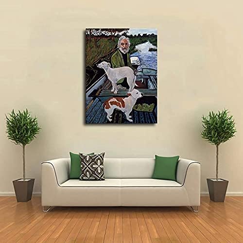 Снимка на Куче От Goodfellas Плакат Картина на Платното за Печат Стенно Изкуство, Начало Декор на Стая (18x24 инча В рамка)