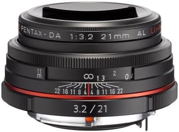 Фиксиран обектив Pentax K-Mount HD DA 21 mm f/3.2 ED AL 21-21 мм за фотоапарати Pentax KAF