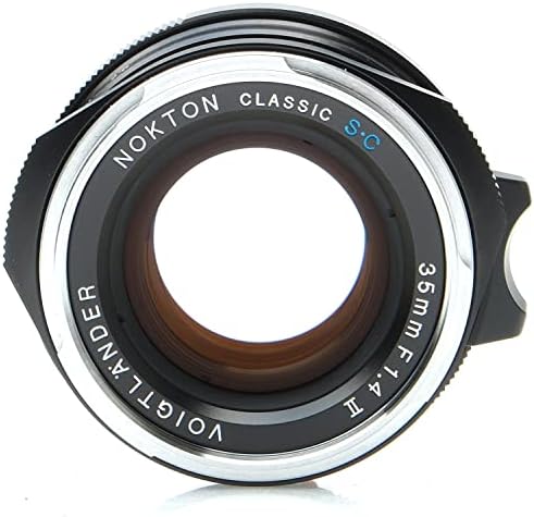 Обектив Voigtlander Nokton 35mm f/1.4 II с с едно покритие Leica M Mount - Черен