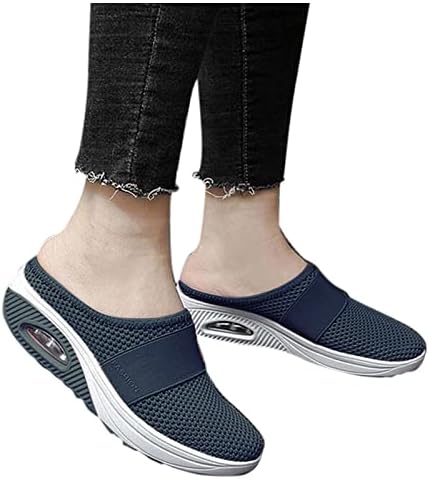 Дамски Модни маратонки PGOJUNI, Дамски Летни обувки За разходка На въздушна възглавница-Ортопедични Сандали-Мюли