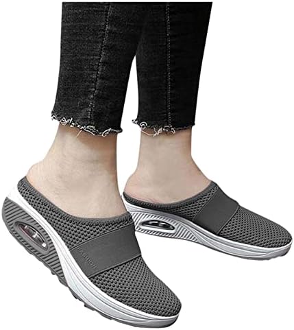 Дамски Модни маратонки PGOJUNI, Дамски Летни обувки За разходка На въздушна възглавница-Ортопедични Сандали-Мюли от окото
