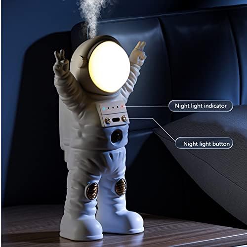 Акумулаторна Дифузор Етерично масло SUPNOVA Astronaut, с 4 механизми за управление, Led нощна светлина с Датчик на човешкото