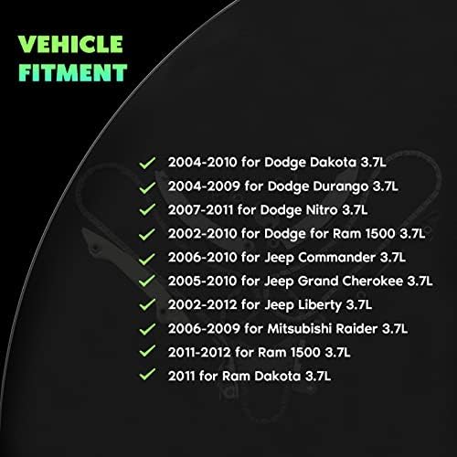 Комплект вериги ГР SCITOO подходящ за 2004 2010 TKMI037NG TK10210 за Dodge Dakota Durango Nitro Ram 1500 за Jeep