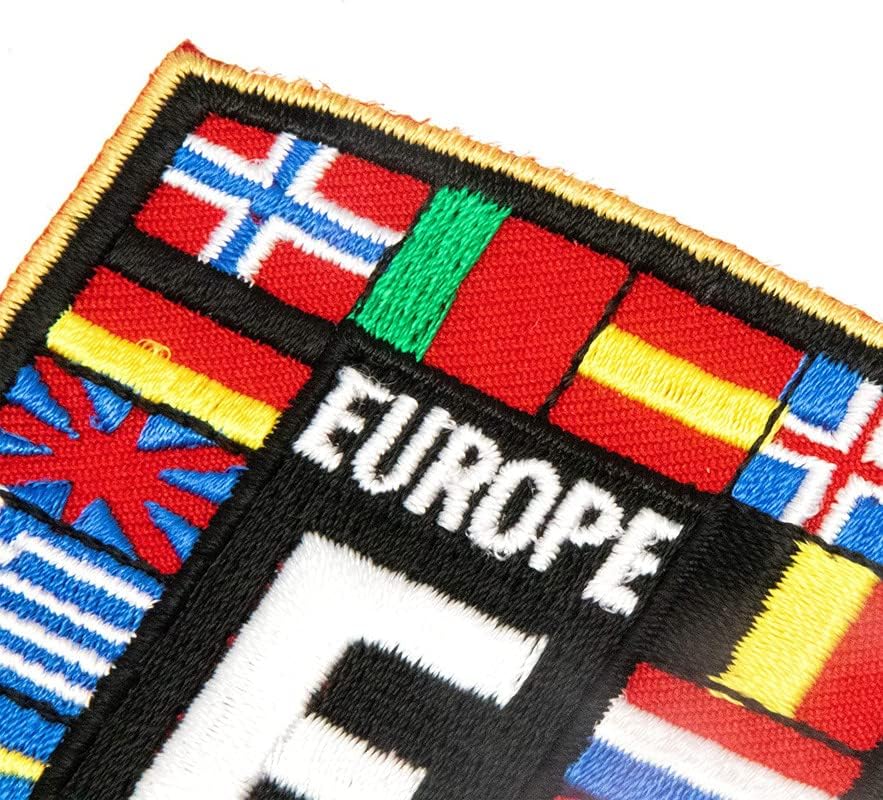 A-ONE Икона Рейнджера с Националното Знаме на Австрия + Нашивка Армейского Икона Серия Щит на Европейските държави,
