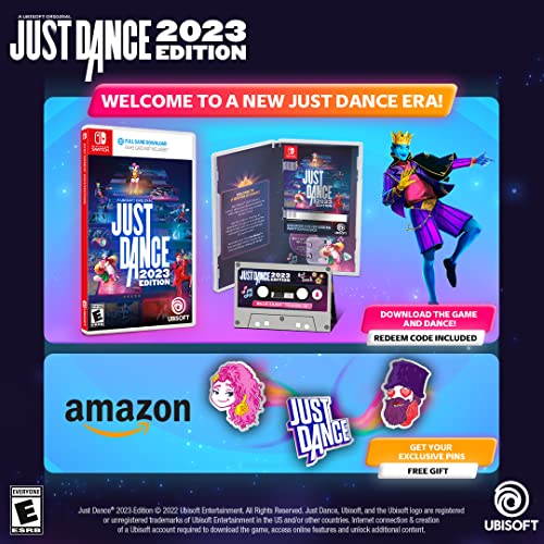 Just Dance 2023 Edition и набор от ПИН-код в кутията, Nintendo Switch