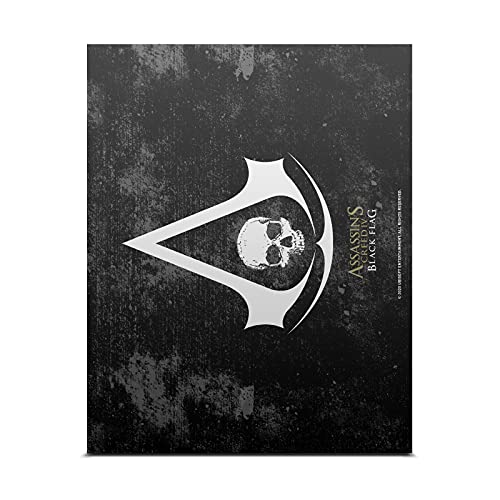 Дизайн на своята практика за главата Официално Лицензиран Assassin ' s Creed Гръндж Черен Флаг Лога Матова повърхност