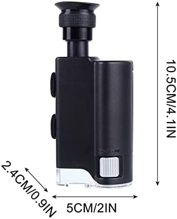 ENXXZU 200-240-Кратна Оптична Лупа с Увеличително led Микроскоп