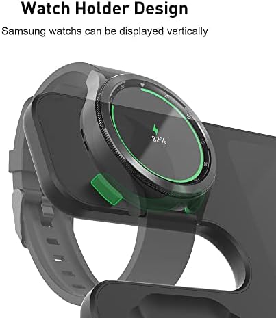 Защищающая От Падане Безжично зарядно устройство за часа Smart Phone Type-C за Galaxy Watch 4/3/Active2