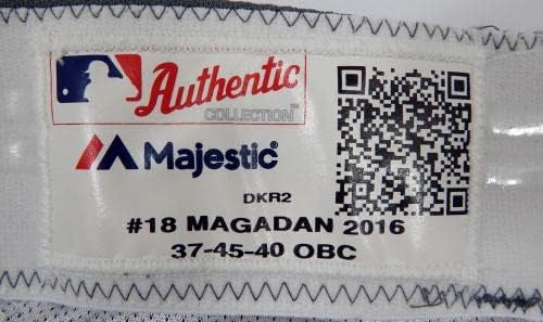 Arizona Diamondbacks Дейв Магадан 18, Използвани в играта Сиви Панталони 37-45-40 95 - Използваните В играта панталони