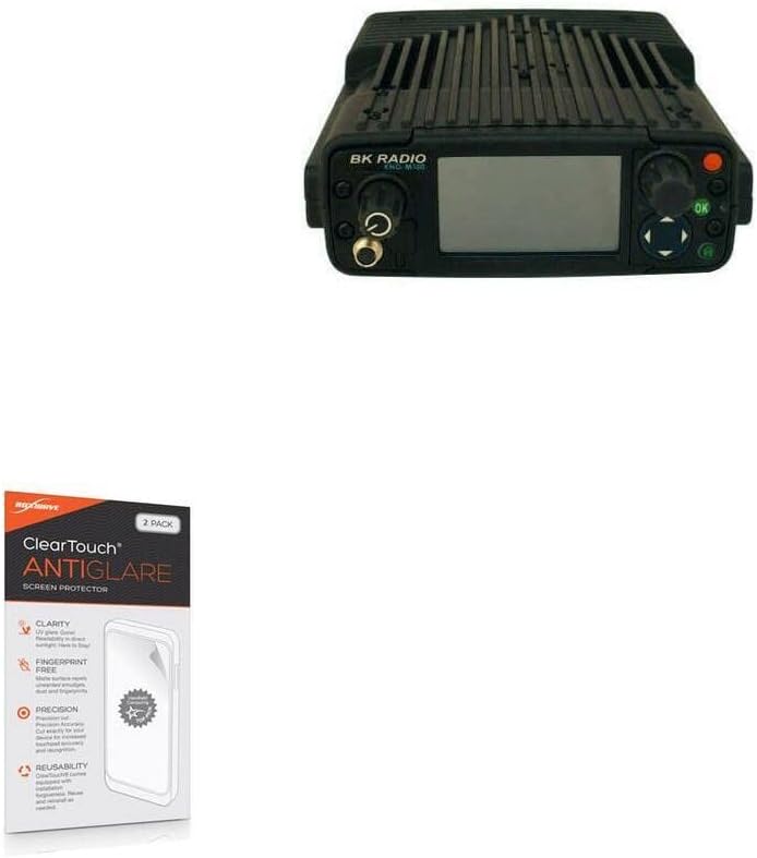 Защитно фолио BoxWave, съвместима с BK Radio KNG-M500 (Защитно фолио от BoxWave) - Матово фолио ClearTouch с антирефлексно