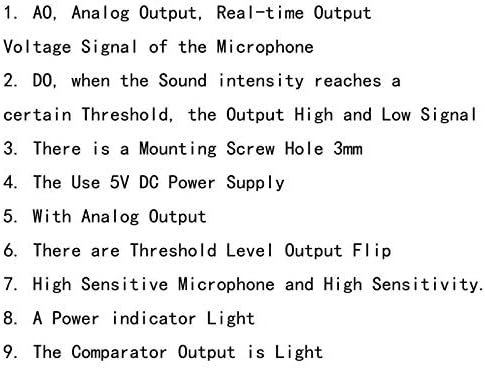 Хранителни стоки микрофон, Сензор Gump AVR PIC високо-чувствителен Модул за Откриване на звука за Arduino