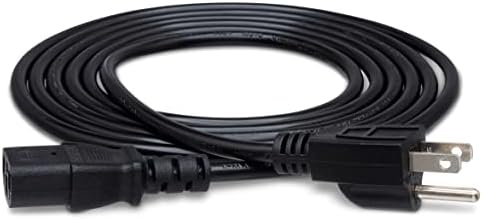 Захранващ кабел Hosa PWC-148 IEC C13 - NEMA 5-15 P, 8 Фута