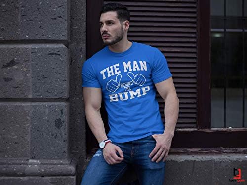 Мъжки Забавно Нов Продукт - Тениска The Man Behind The Bump