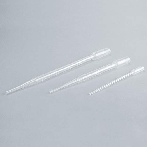 Прозрачна Бяла Пластмасова Пипета за преливане на течности Pasteur за Еднократна употреба със Степен Пипета за преливане на
