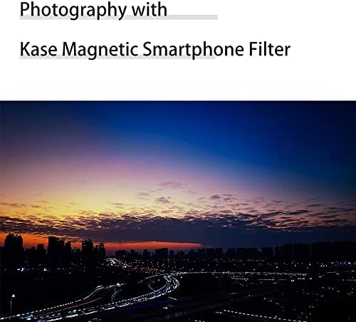 Kase Филтър За намаляване на светлинното замърсяване 50 мм Магнитен Квадратен Неутрален Нощен Филтър за iPhone x xr xs 11 12