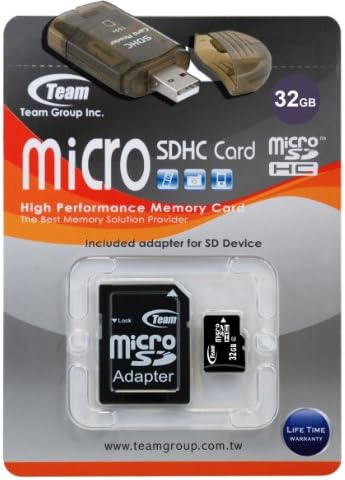 Карта памет microSDHC с турбокомпресор с капацитет от 32 GB За LG ENV3 EVE. Високоскоростна карта памет идва с безплатни
