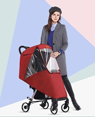 Козирка за детска количка KTTR, Козирка за бебета и детски колички с Прозорче прозорец, Козирка от ултравиолетовите лъчи и Сън,
