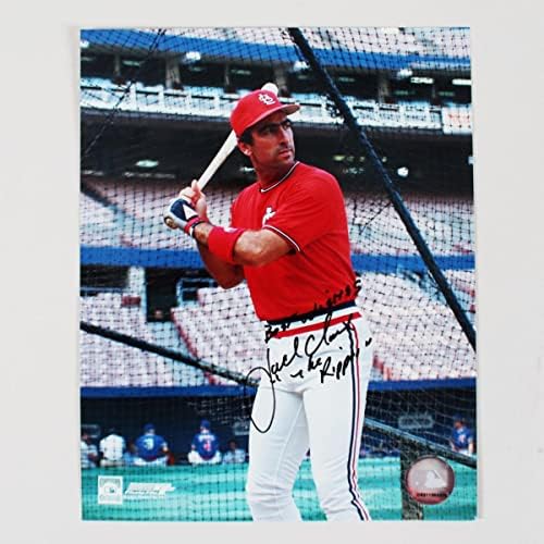 Джак Кларк е Подписал снимка 8 × 10 Кардиналите – COA - Снимки на MLB с автограф