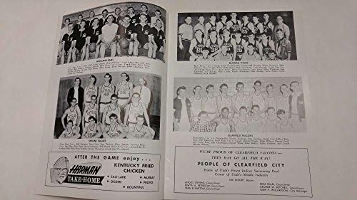 Баскетболен турнир на средно училище в Юта 1965 година на Реколта Програма J42158