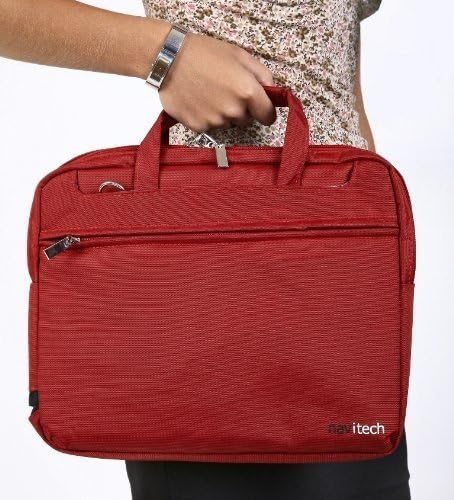 Калъф Navitech Red, който е съвместим с вашия лаптоп /тетрадью и таблети, включително лаптоп Lenovo IdeaPad 100S 11,6