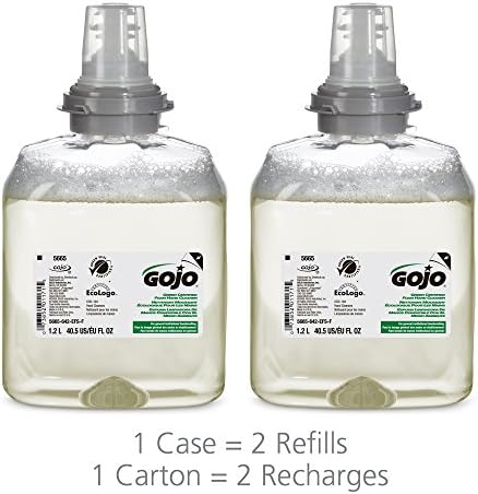 Пенящееся сапун Gojo® Green, сертифицирано TFX Dispnsr Зареждане (566502)
