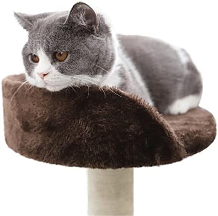 Когтеточка и мат KKVEE Cat Tree с покритие от сизал, Център за активна почивка за котенца (Доставка на повече от