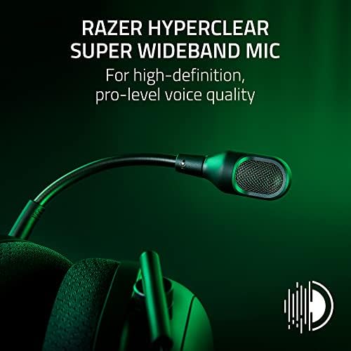 НОВА Безжична детска слушалки Razer BlackShark V2 Pro 2023 Издание: 50-миллиметровые титанов водачи; Сверхширокополосный микрофон