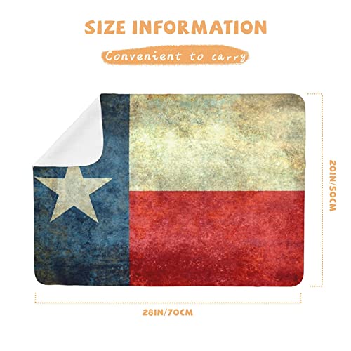 Ретро Texas Флаг, Промяна На Подложка За Новородени, Преносим Водоустойчив Памперс За Новородени, Лек Пътен Подложка За Свободни