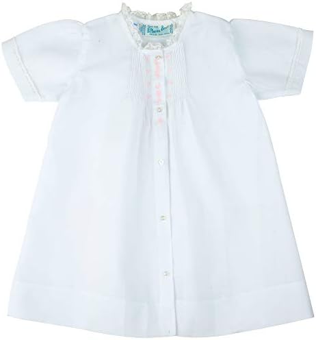 Дневната Риза за Новородени момичета Feltman Brothers с обков на Копчета Бял/Розов цвят