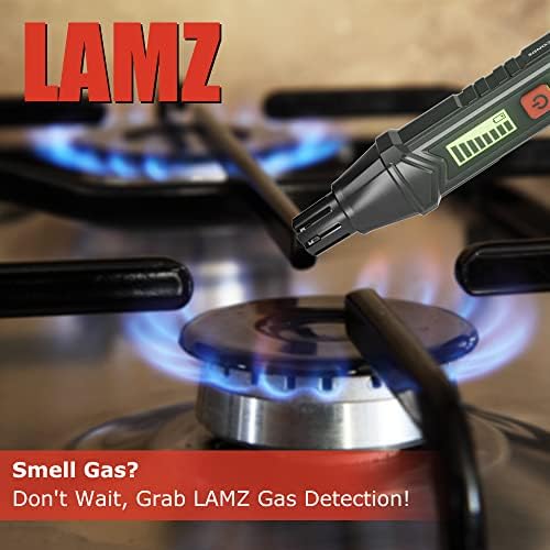 Детектор за изтичане на природен газ LAMZ - Високочувствителния сензор за гориво газ, тип дръжки с led индикатор
