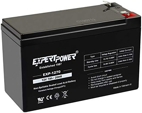 Стандартна акумулаторна батерия SLA eXpertPower 12 v 7 AH (EXP1270-2) и Запечатани оловно-кисели батерии 12 v 9 ah с
