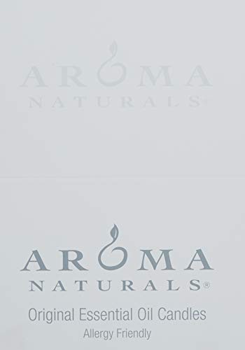 Свещи за обрек Aroma Naturals с Етерично масло от портокал, карамфил и канела Бели Ароматни, Peace Pearl, 5,5x3,75x2