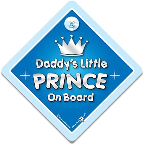 Чува Малкият Принц На борда на Знака, Дете На Борда Знак, Висока Видимост Издънка Принц Авто Знак, Принц в Автомобилния