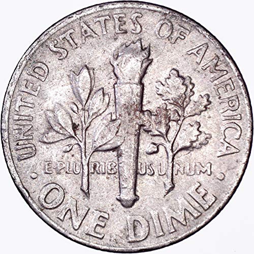 1967 Десятицентовик Рузвелт 10 цента е Много Добър