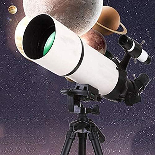 Телескоп ZYXYYDS за Начинаещи Възрастни и Деца с Отвор 80 Мм 400 мм Астрономически Телескоп с Регулируем Статив и