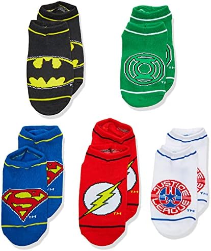 Момчетата от Лигата на Справедливостта 5 Опаковки Чорапи Без показване