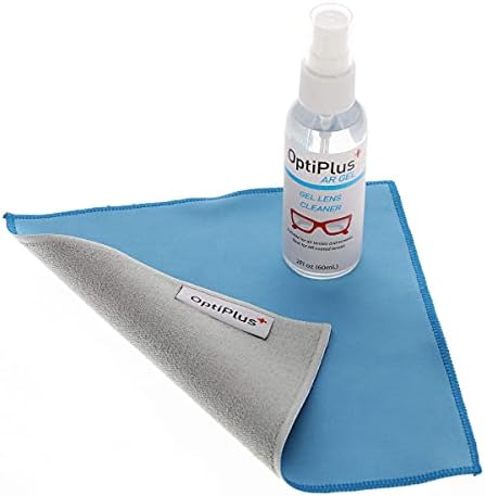 Комплект Кърпички за фарове за мъгла лещи OptiPlus и Антибликового вливат в гел средства за почистване на лещи, 60-каратная кутия