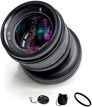 AstrHori 50 мм F1.4 Полнокадровая Ръчно Фокусиране с Наклон 2в1 Умален Модел на Обектива с Ефект и Слот филтър за Nikon Z Mount